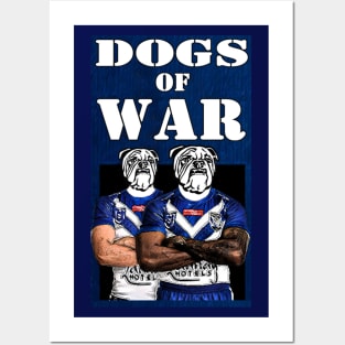 Canterbury Bulldogs - DOGS OF WAR Posters and Art